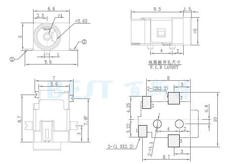 DC插座DC-031A